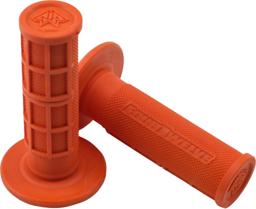 Four Twelve Racing - Four Twelve Racing Pee Wee/Pit Bike Mini Grip - Orange - 7/8in. - 412-G204