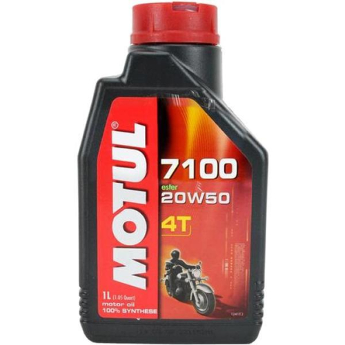 Motul - Motul 7100 4T Synthetic Ester Motor Oil - 20W50 - 1L. - 836411 / 101378