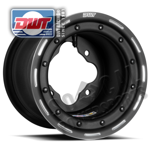 Douglas Wheel Tire - Douglas Wheel Tire Ultimate G3 Wheel - 9x9 - 4+5 - 4/115 - Black .190/.160 RL - G3DB-07-329