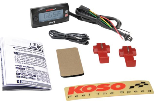 Koso North America - Koso North America Ambient Air Temperature Gauge - BA003270