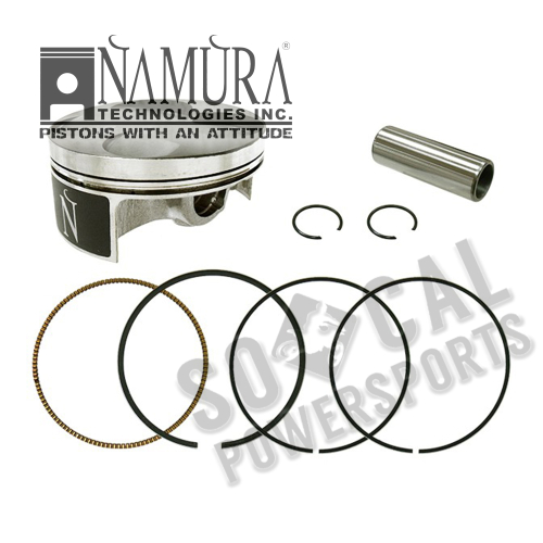 Namura Technologies - Namura Technologies Piston Kit - Standard Bore 76.95mm, 12.6:1 Compression - NX-20030