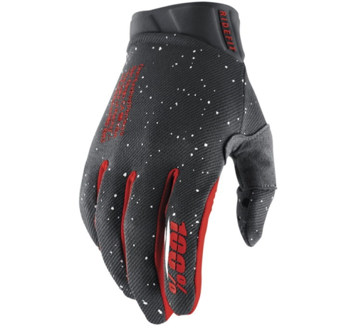 100% - 100% Ridefit Gloves - 10010-00004 - Black/White - 2XL