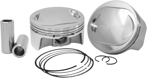 CP-Carrillo - CP-Carrillo Piston Kit (107ci.) - 3.937 Bore, 10.25:1 Compression - BHM107FT