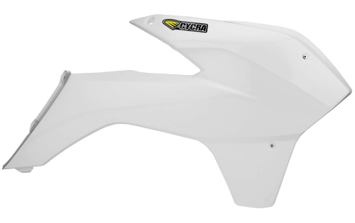 Cycra - Cycra Powerflow Radiator Shroud - White - 1CYC-1899-42