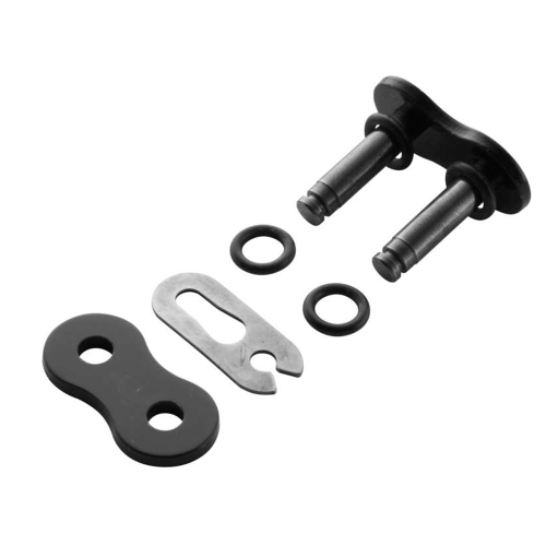 BikeMaster - BikeMaster Clip Connecting Link for 530 BMOR Series O-Ring Chain - Black - 197304