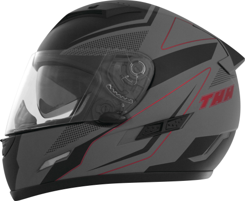 THH Helmets - THH Helmets TS-80 FXX Helmet - 646370 - Gray/Black - X-Small