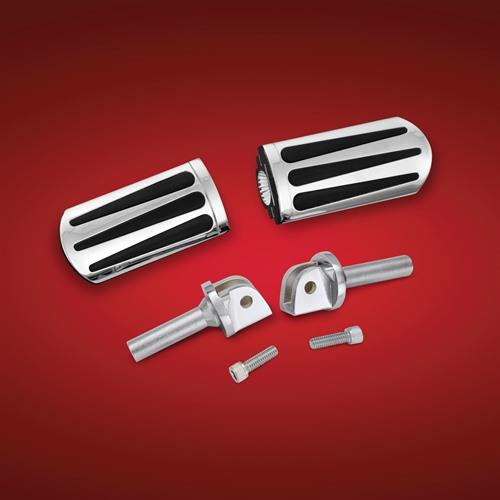 Show Chrome - Show Chrome Driver Footpeg Set - Teardrop - 21-523L