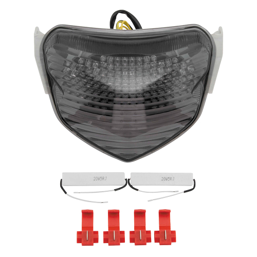BikeMaster - BikeMaster Integrated Taillight - Smoke Lens - 261779