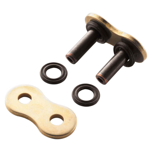 BikeMaster - BikeMaster Rivet Connecting Link for 520 BMZR Series Z-Ring Chain - Gold - 197411
