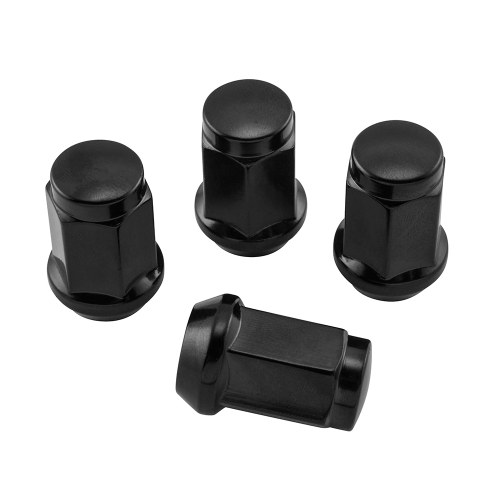 QuadBoss - QuadBoss Lug Nuts - 12 x 1.25mm - 17mm Head - Black - RT-GWM12125-17-DB