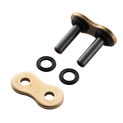 BikeMaster - BikeMaster Rivet Connecting Link for 530 BMZR Series Z-Ring Chain - Gold - 197445