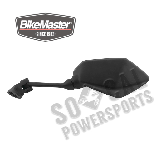 BikeMaster - BikeMaster OEM Replacement Mirror - Left - Black - 600449