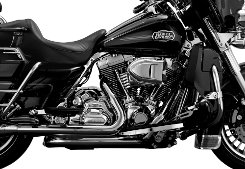 Kuryakyn - Kuryakyn Crusher True Dual Headers - Chrome - 513