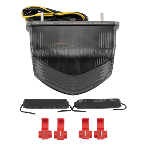 BikeMaster - BikeMaster Integrated Taillight - Smoke Lens - 261717