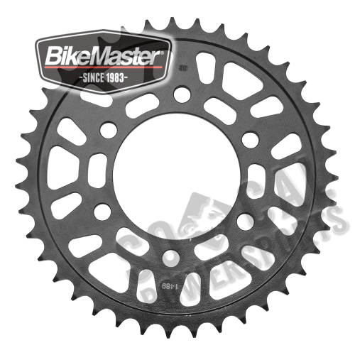 BikeMaster - BikeMaster Steel Rear Sprocket - 39T - 965300