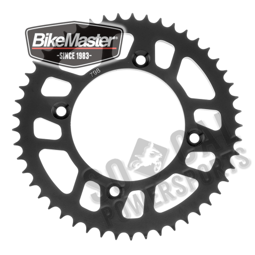 BikeMaster - BikeMaster Steel Rear Sprocket - 49T - 965732