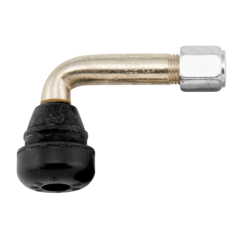 BikeMaster - BikeMaster Angled Valve Stem - 90dg. Plastic Base Valve Stem - 151415