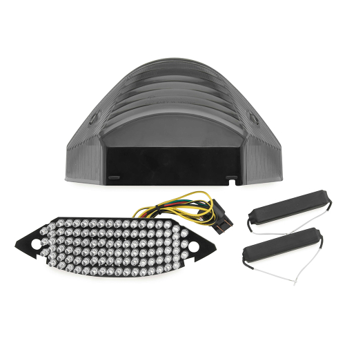 BikeMaster - BikeMaster Integrated Taillight - Smoke Lens - 261939