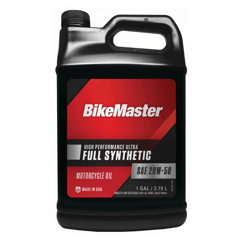 BikeMaster - BikeMaster Full-Synthetic Oil - 20W50 - 1gal. - 532326