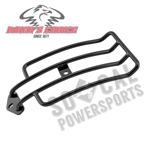 Bikers Choice - Bikers Choice Luggage Rack for Solo Seat - Custom - Black - 482884