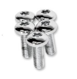 Performance Machine - Performance Machine Brake Rotor Bolt Kit for Image Series Brake Rotors - Front (Chrome) - 0109-0012-CH