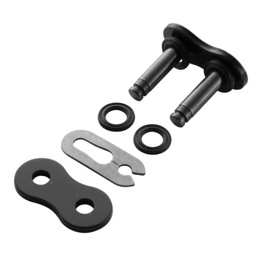 BikeMaster - BikeMaster Clip Connecting Link for 530 BMOR Series O-Ring Chain - Black - 197394