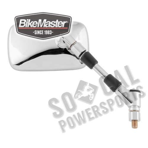 BikeMaster - BikeMaster OEM Replacement Mirror - Right - Chrome - 600470