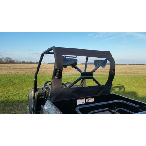 Shock-Pros - Shock-Pros UTV Rear Window - Black - TRX-RW-BK