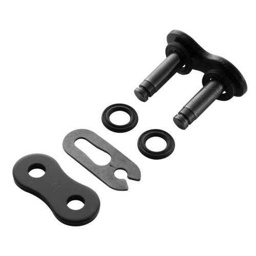 BikeMaster - BikeMaster Clip Connecting Link for 525 BMXR Series X-Ring Chain - Black - 197362