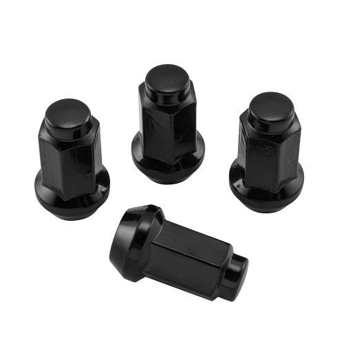 QuadBoss - QuadBoss Lug Nuts - 3/8in. x 24 TPI - 14mm Head - Black - RT-GWM3/8240-14-DB