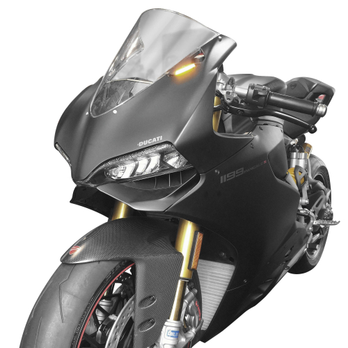 New Rage Cycles - New Rage Cycles Mirror Block Off Turn Signals - 1199-MBO