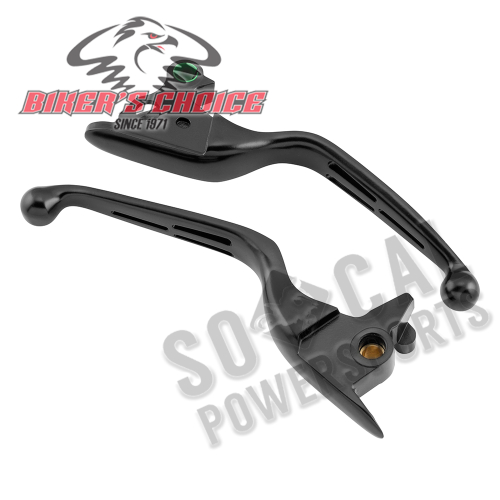 Bikers Choice - Bikers Choice Dual Slotted Lever - Black - 482143