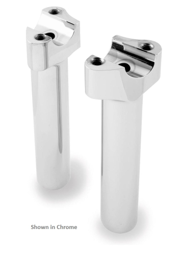 Bikers Choice - Bikers Choice 6.5in. Square Shoulder Risers - Black - 666722