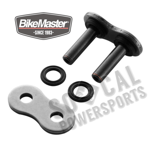 BikeMaster - BikeMaster Rivet Connecting Link for 530 BMXR Series X-Ring Chain - Nickel - 530BMXR-BMR/NICKEL