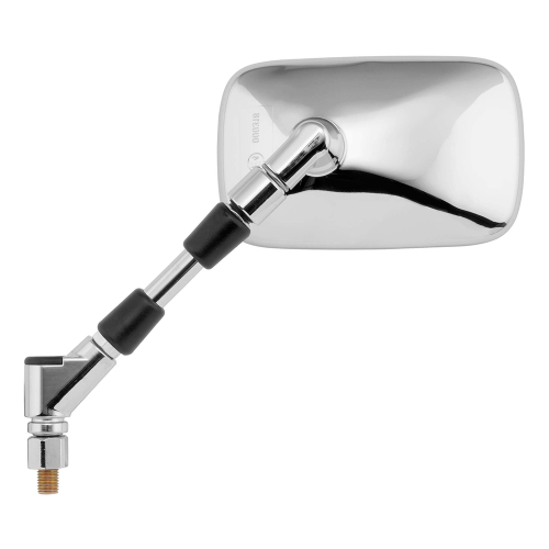 BikeMaster - BikeMaster OEM Replacement Mirror - Left - Chrome - 600471