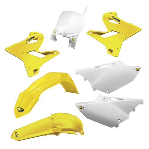 Cycra - Cycra Powerflow Body Kit - Gold/White - 1CYC-9316-66W
