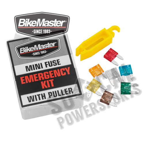 BikeMaster - BikeMaster Fuse Emergency Kit - Mini - 152449