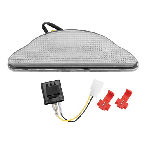 BikeMaster - BikeMaster Integrated Taillight - Clear Lens - 261838