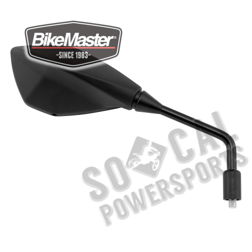 BikeMaster - BikeMaster OEM Replacement Mirror - Right - Black - 600556