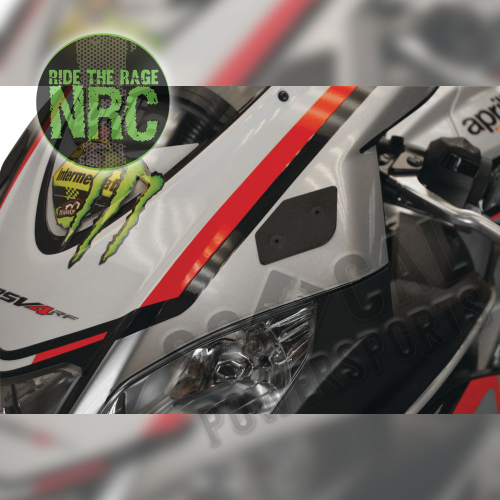 New Rage Cycles - New Rage Cycles Mirror Block Off Plates - RSV4-MBO