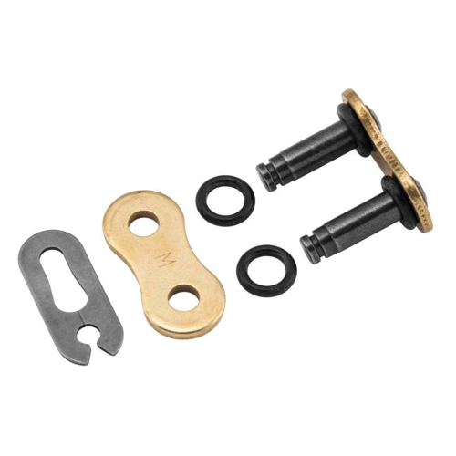 BikeMaster - BikeMaster Clip Connecting Link for 520 BMOR Series O-Ring Chain - Gold - 197250