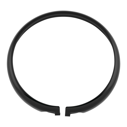 Bikers Choice - Bikers Choice 5-3/4in. Replacement Gloss Black Trim Ring for Headlight - 666858