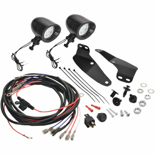 Show Chrome - Show Chrome Mini LED Light Kit - Black Satin - 52857L