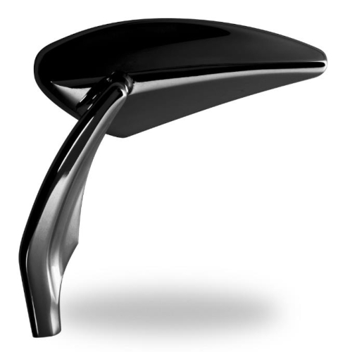 Performance Machine - Performance Machine Torque Mirrors - Left - Black Ano - 0064-2007-B