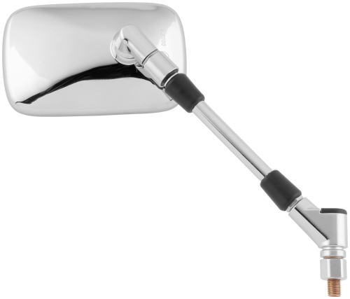 BikeMaster - BikeMaster OEM Replacement Mirror - Left - Chrome - 600469