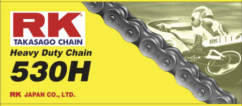 RK - RK 530H M Heavy Duty Chain - 120 Links - Natural - 530H-120