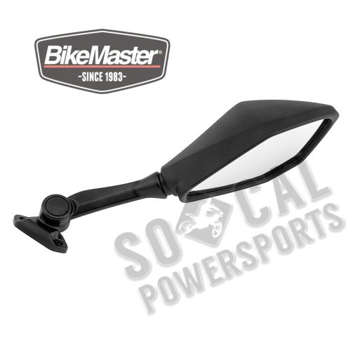 BikeMaster - BikeMaster OEM Replacement Mirror - Right - Black - 600524