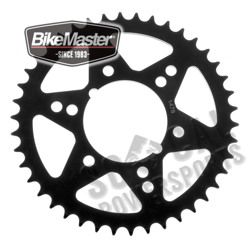 BikeMaster - BikeMaster Steel Rear Sprocket - 38T - 965233