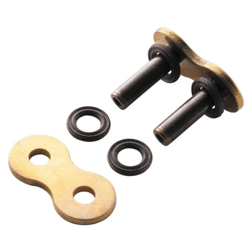 BikeMaster - BikeMaster Rivet Connecting Link for 525 BMXR Series X-Ring Chain - Gold - 197366