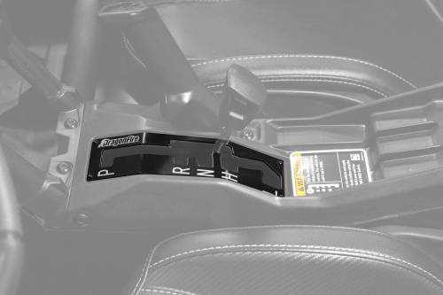 Dragonfire Racing - Dragonfire Racing Shifter Plate - Black - 04-0086